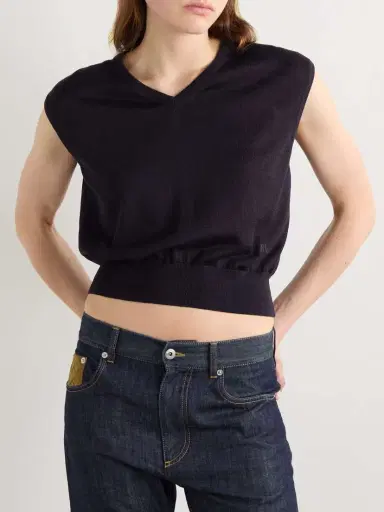 Bottega Veneta Cotton-blend Tank And Cardigan Set | Thumbnail 5 Bottega Veneta Cotton-blend Tank And Cardigan Set | Thumbnail 5