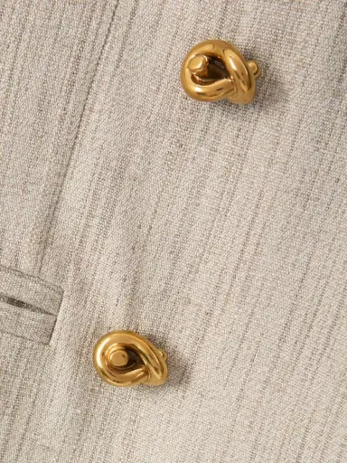 Bottega Veneta Embellished Canvas Jacket | Thumbnail 5 Bottega Veneta Embellished Canvas Jacket | Thumbnail 5