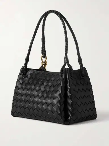 Bottega Veneta Parachute Medium Intrecciato Leather Shoulder Bag | Thumbnail 3 Bottega Veneta Parachute Medium Intrecciato Leather Shoulder Bag | Thumbnail 3
