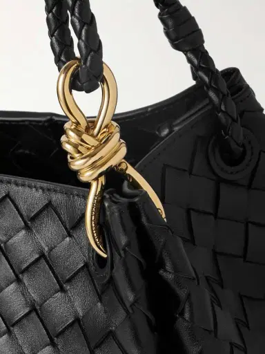 Bottega Veneta Parachute Medium Intrecciato Leather Shoulder Bag | Thumbnail 4 Bottega Veneta Parachute Medium Intrecciato Leather Shoulder Bag | Thumbnail 4