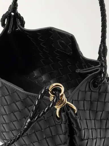 Bottega Veneta Parachute Medium Intrecciato Leather Shoulder Bag | Thumbnail 5 Bottega Veneta Parachute Medium Intrecciato Leather Shoulder Bag | Thumbnail 5