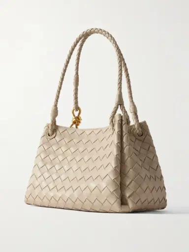 Bottega Veneta Parachute Medium Intrecciato Leather Shoulder Bag | Thumbnail 3 Bottega Veneta Parachute Medium Intrecciato Leather Shoulder Bag | Thumbnail 3