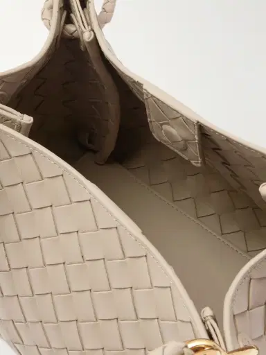 Bottega Veneta Parachute Medium Intrecciato Leather Shoulder Bag | Thumbnail 5 Bottega Veneta Parachute Medium Intrecciato Leather Shoulder Bag | Thumbnail 5