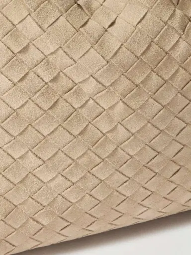 Bottega Veneta Hop Large Intrecciato Suede Tote | Thumbnail 4 Bottega Veneta Hop Large Intrecciato Suede Tote | Thumbnail 4