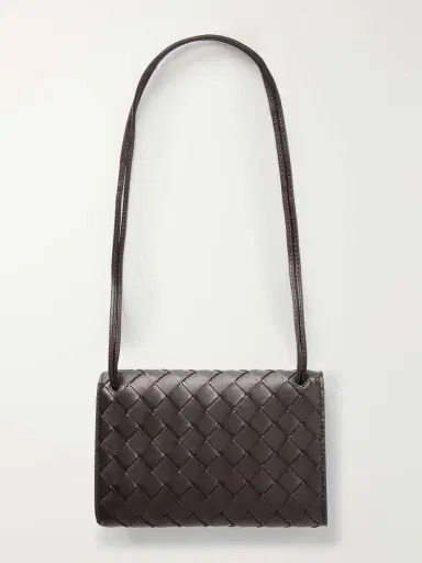 Bottega Veneta Intrecciato Leather Pouch | Thumbnail 3 Bottega Veneta Intrecciato Leather Pouch | Thumbnail 3