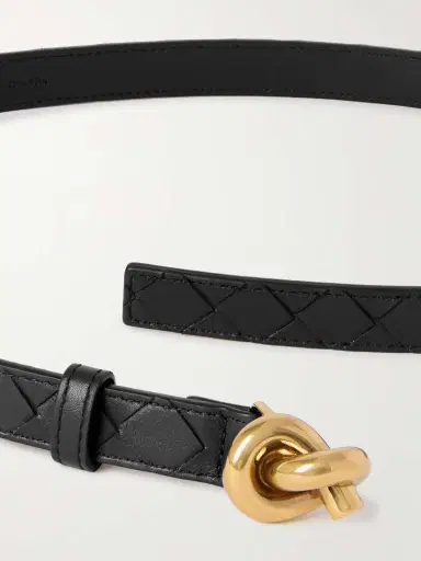 Bottega Veneta Knot Intrecciato Leather Belt | Thumbnail 3 Bottega Veneta Knot Intrecciato Leather Belt | Thumbnail 3