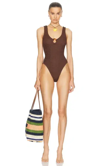 Hunza G Celine One Piece Swimsuit | Thumbnail 4 Hunza G Celine One Piece Swimsuit | Thumbnail 4
