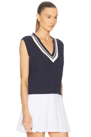 Beyond Yoga The Cable Knit Vest | Thumbnail 2 Beyond Yoga The Cable Knit Vest | Thumbnail 2
