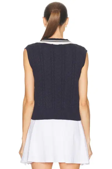 Beyond Yoga The Cable Knit Vest | Thumbnail 3 Beyond Yoga The Cable Knit Vest | Thumbnail 3