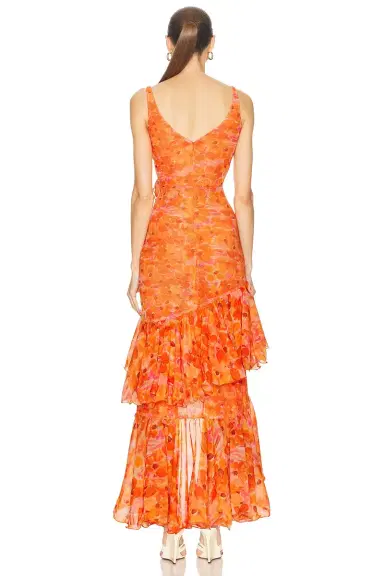 PatBO Myosotis Flutter Gown | Thumbnail 4 PatBO Myosotis Flutter Gown | Thumbnail 4