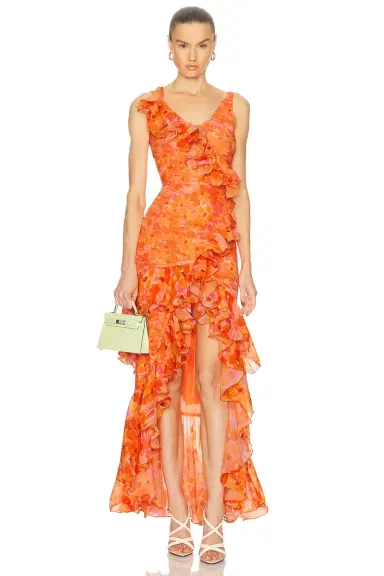 PatBO Myosotis Flutter Gown | Thumbnail 1 PatBO Myosotis Flutter Gown | Thumbnail 1