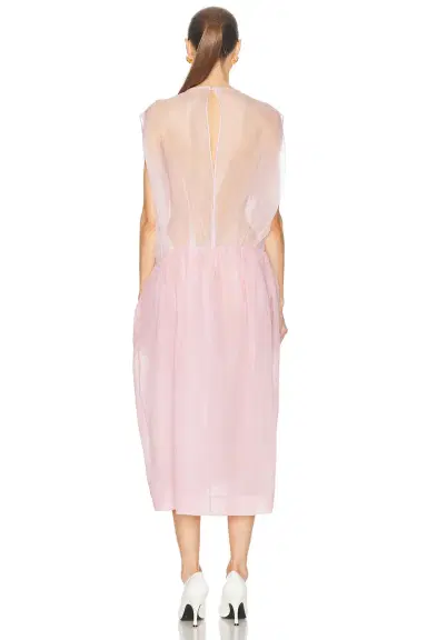 KHAITE Noah Organza Dress | Thumbnail 3 KHAITE Noah Organza Dress | Thumbnail 3