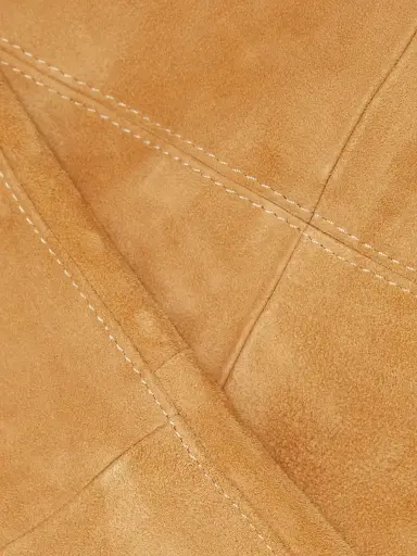 Sprwmn Women's Ankle Flare Suede Pants | Thumbnail 7 Sprwmn Women's Ankle Flare Suede Pants | Thumbnail 7