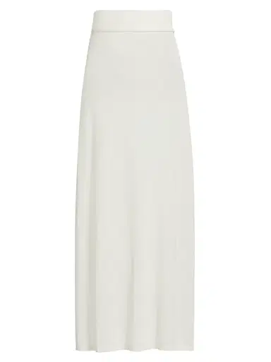 TOTEME Women's Fine-Knit Elasticized Maxi Skirt | Thumbnail 1 TOTEME Women's Fine-Knit Elasticized Maxi Skirt | Thumbnail 1