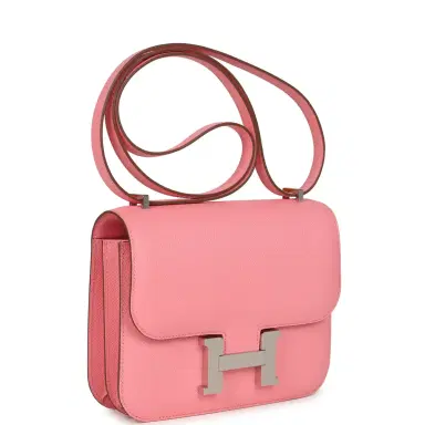 HERMÈS Hermes Constance 18 Rose Confetti Epsom Palladium Hardware | Thumbnail 2 HERMÈS Hermes Constance 18 Rose Confetti Epsom Palladium Hardware | Thumbnail 2