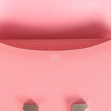 HERMÈS Hermes Constance 18 Rose Confetti Epsom Palladium Hardware | Thumbnail 8 HERMÈS Hermes Constance 18 Rose Confetti Epsom Palladium Hardware | Thumbnail 8