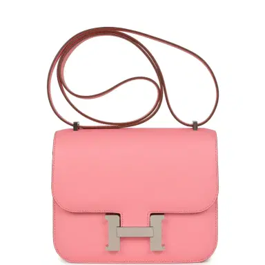 HERMÈS Hermes Constance 18 Rose Confetti Epsom Palladium Hardware | Thumbnail 1 HERMÈS Hermes Constance 18 Rose Confetti Epsom Palladium Hardware | Thumbnail 1