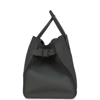 The Row The Row Soft Margaux 17 Bag Timouse Grey Calfskin Silver Hardware | Thumbnail 3 The Row The Row Soft Margaux 17 Bag Timouse Grey Calfskin Silver Hardware | Thumbnail 3