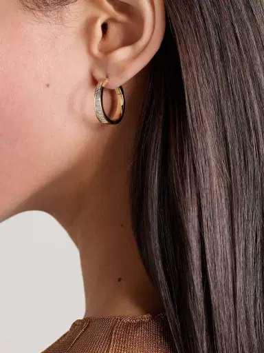 Anita Ko Meryl 18-karat Gold Diamond Hoop Earrings | Thumbnail 2 Anita Ko Meryl 18-karat Gold Diamond Hoop Earrings | Thumbnail 2