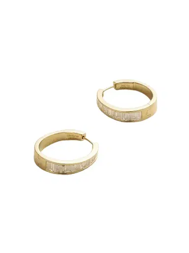 Anita Ko Meryl 18-karat Gold Diamond Hoop Earrings | Thumbnail 1 Anita Ko Meryl 18-karat Gold Diamond Hoop Earrings | Thumbnail 1