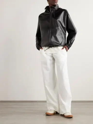 The Row Jilly Leather Jacket | Thumbnail 2 The Row Jilly Leather Jacket | Thumbnail 2
