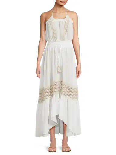 Ramy Brook Women's Dorian Strapless Maxi Dress - White Neutral | Thumbnail 3 Ramy Brook Women's Dorian Strapless Maxi Dress - White Neutral | Thumbnail 3