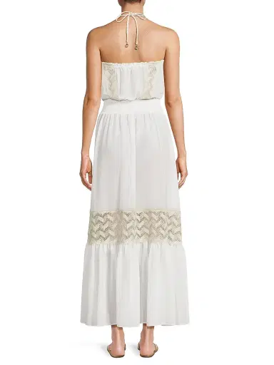 Ramy Brook Women's Dorian Strapless Maxi Dress - White Neutral | Thumbnail 5 Ramy Brook Women's Dorian Strapless Maxi Dress - White Neutral | Thumbnail 5