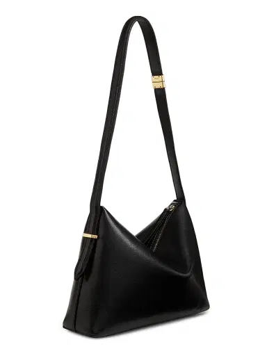 Toteme Women's Scoop Leather Wristlet - Black | Thumbnail 4 Toteme Women's Scoop Leather Wristlet - Black | Thumbnail 4
