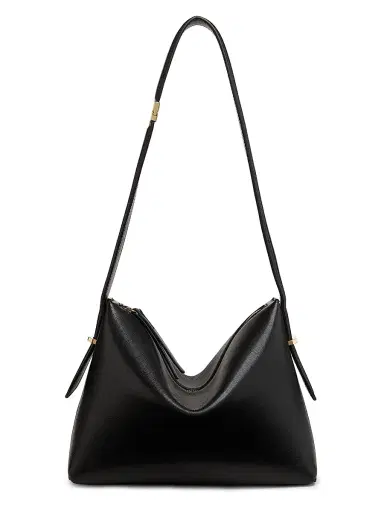 Toteme Women's Scoop Leather Wristlet - Black | Thumbnail 8 Toteme Women's Scoop Leather Wristlet - Black | Thumbnail 8