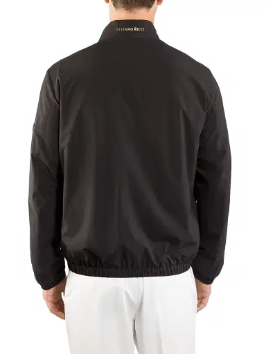 Stefano Ricci Men's Windbreaker Jacket with Zip Closure | Thumbnail 3 Stefano Ricci Men's Windbreaker Jacket with Zip Closure | Thumbnail 3