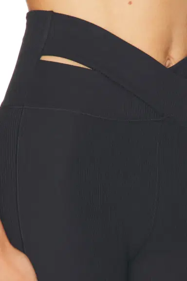Nike Zenvy Cutout Gentle Support High Waisted Rib Flare Legging | Thumbnail 6 Nike Zenvy Cutout Gentle Support High Waisted Rib Flare Legging | Thumbnail 6
