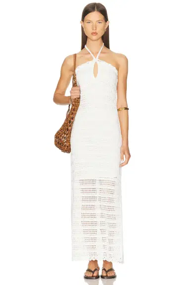 SIMKHAI Koah Midi Dress | Thumbnail 2 SIMKHAI Koah Midi Dress | Thumbnail 2