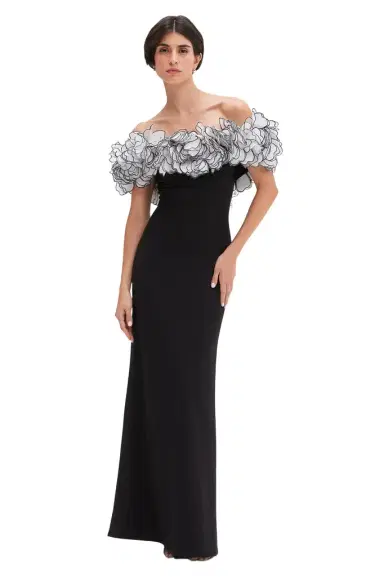 PatBo FLUTTER MAXI DRESS (RUNWAY) | Thumbnail 1 PatBo FLUTTER MAXI DRESS (RUNWAY) | Thumbnail 1