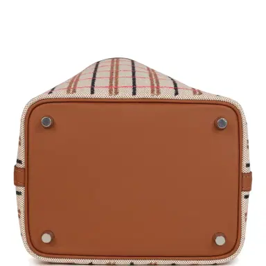HERMÈS Hermes Picotin Lock 18 Gold, Ecru-Beige, Rose Pop, Black Toile H and Fauve Swift and Toile H Palladium Hardware | Thumbnail 6 HERMÈS Hermes Picotin Lock 18 Gold, Ecru-Beige, Rose Pop, Black Toile H and Fauve Swift and Toile H Palladium Hardware | Thumbnail 6