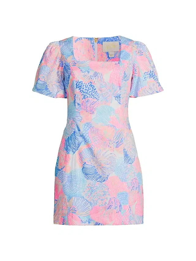 Women's Kalinara Stretch-Cotton Skirted Romper - Multi Roar Of The Seas Women's Kalinara Stretch-Cotton Skirted Romper - Multi Roar Of The Seas