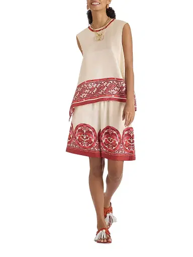 La DoubleJ Women's Palazzo Shorts - Cobra Place Red - Size XS | Thumbnail 3 La DoubleJ Women's Palazzo Shorts - Cobra Place Red - Size XS | Thumbnail 3