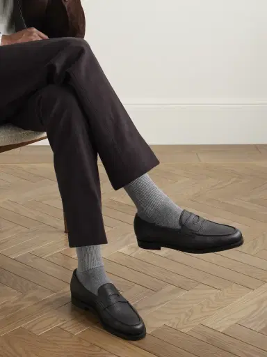 John Lobb Lopez Full-Grain Leather Penny Loafers - Men | Thumbnail 2 John Lobb Lopez Full-Grain Leather Penny Loafers - Men | Thumbnail 2