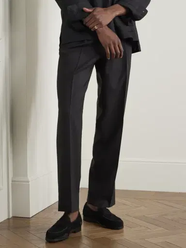 John Lobb Lopez Suede Penny Loafers - Men | Thumbnail 2 John Lobb Lopez Suede Penny Loafers - Men | Thumbnail 2