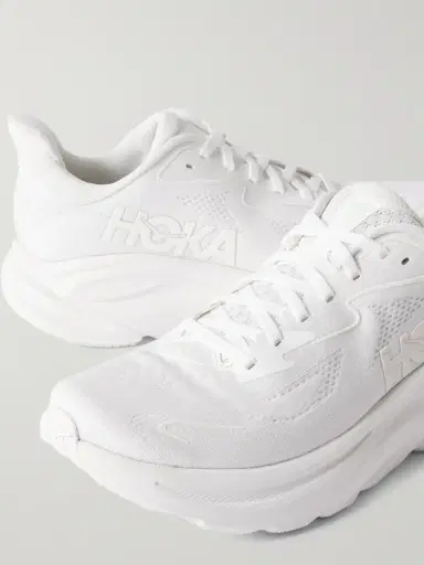 Hoka Clifton 10 Rubber-Trimmed Jacquard Running Sneakers - Men | Thumbnail 5 Hoka Clifton 10 Rubber-Trimmed Jacquard Running Sneakers - Men | Thumbnail 5