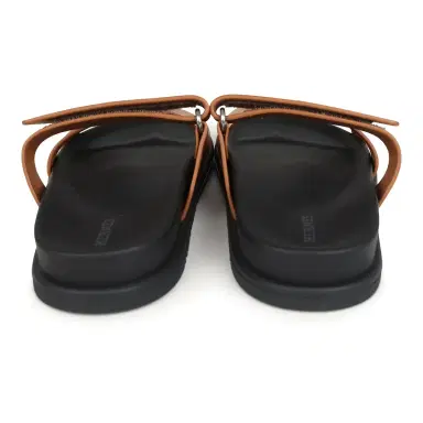 HERMÈS Hermes Chypre Techno Sandals Naturel Calfskin Palladium Hardware 36 EU | Thumbnail 6 HERMÈS Hermes Chypre Techno Sandals Naturel Calfskin Palladium Hardware 36 EU | Thumbnail 6