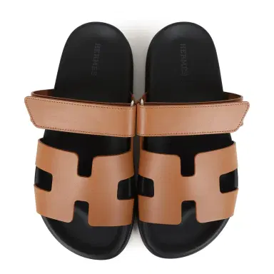 HERMÈS Hermes Chypre Techno Sandals Naturel Calfskin Palladium Hardware 36 EU | Thumbnail 7 HERMÈS Hermes Chypre Techno Sandals Naturel Calfskin Palladium Hardware 36 EU | Thumbnail 7