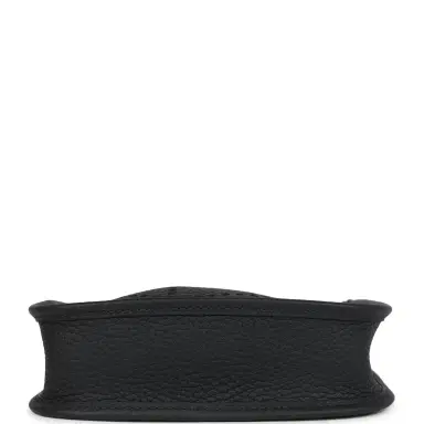 HERMÈS Hermes Evelyne TPM Black Clemence Palladium Hardware | Thumbnail 6 HERMÈS Hermes Evelyne TPM Black Clemence Palladium Hardware | Thumbnail 6