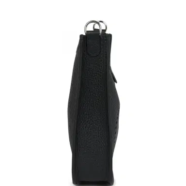 HERMÈS Hermes Evelyne TPM Black Clemence Palladium Hardware | Thumbnail 4 HERMÈS Hermes Evelyne TPM Black Clemence Palladium Hardware | Thumbnail 4