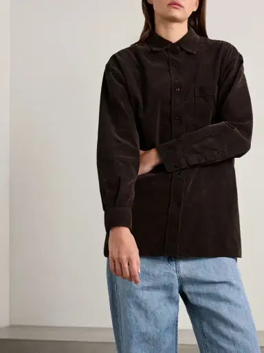 The Row Nesson Cotton-corduroy Shirt | Thumbnail 3 The Row Nesson Cotton-corduroy Shirt | Thumbnail 3