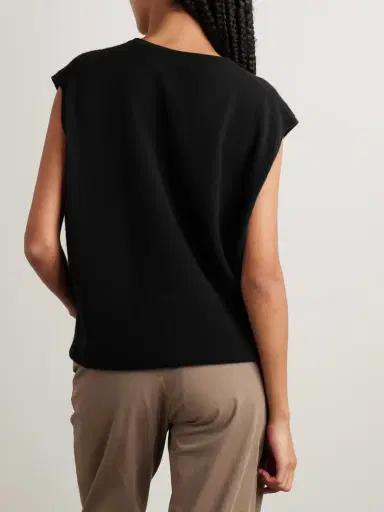 The Row Kossy Cashmere Vest | Thumbnail 4 The Row Kossy Cashmere Vest | Thumbnail 4