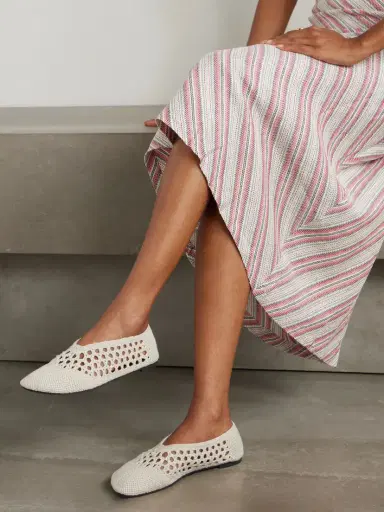 Stella McCartney Ryder Day Crocheted Ballet Flats | Thumbnail 2 Stella McCartney Ryder Day Crocheted Ballet Flats | Thumbnail 2