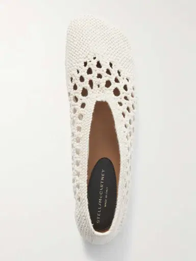 Stella McCartney Ryder Day Crocheted Ballet Flats | Thumbnail 5 Stella McCartney Ryder Day Crocheted Ballet Flats | Thumbnail 5