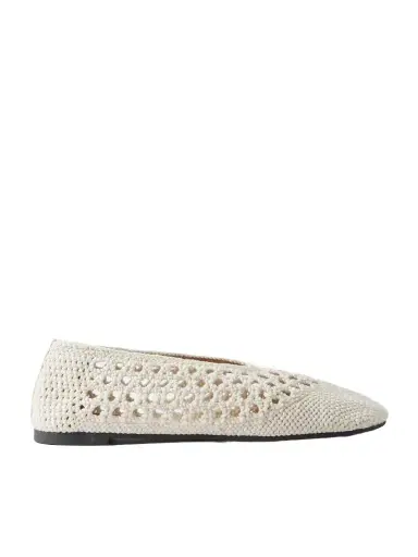 Stella McCartney Ryder Day Crocheted Ballet Flats | Thumbnail 1 Stella McCartney Ryder Day Crocheted Ballet Flats | Thumbnail 1