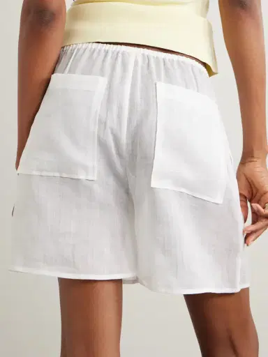 TOTEME Ramie Shorts | Thumbnail 3 TOTEME Ramie Shorts | Thumbnail 3