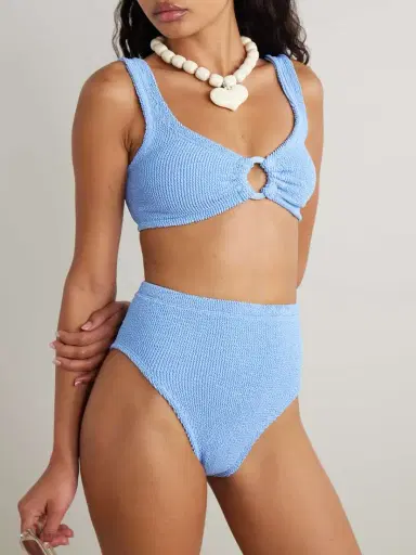 Hunza G Nadine Seersucker Bikini | Thumbnail 2 Hunza G Nadine Seersucker Bikini | Thumbnail 2